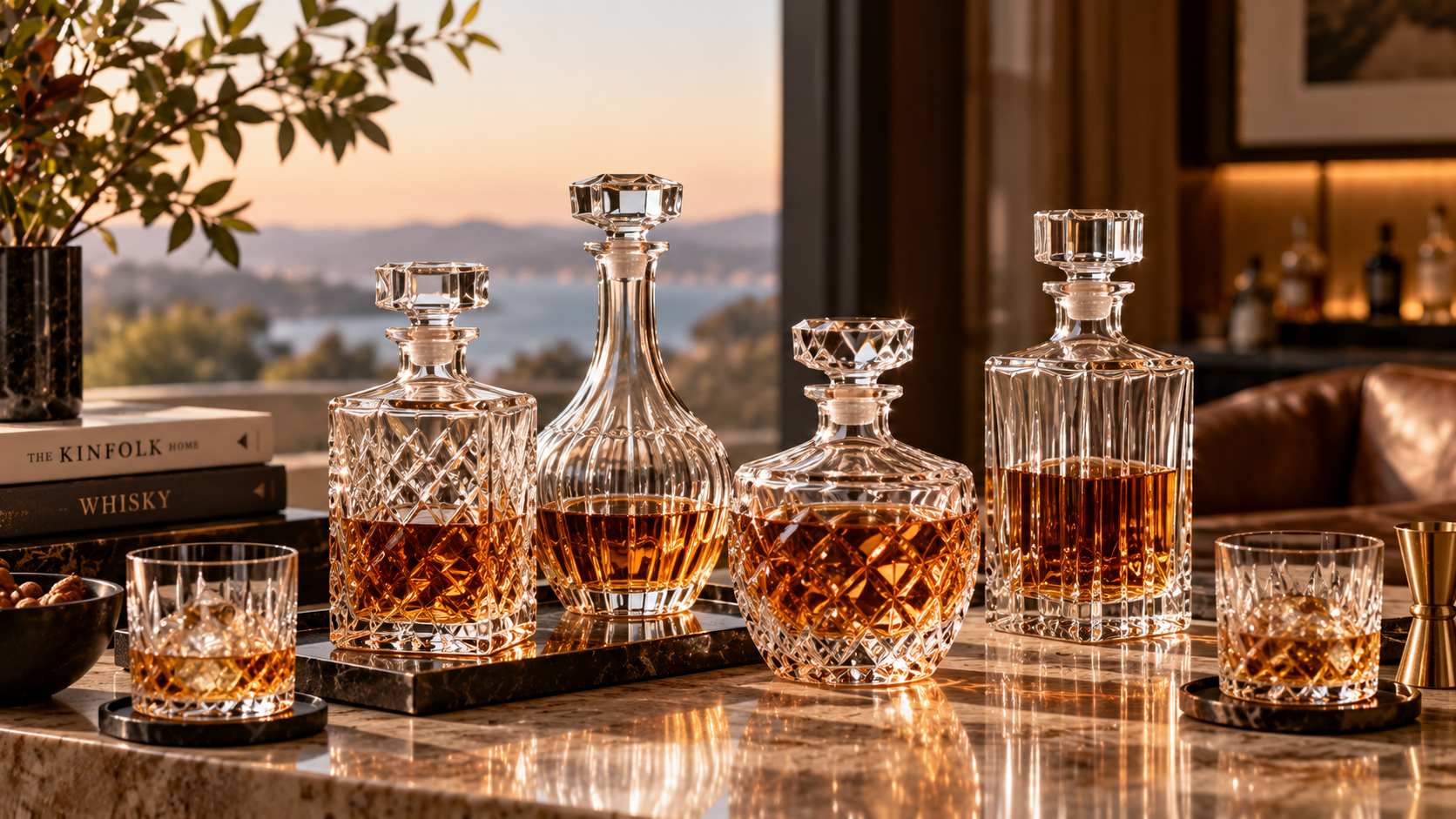 Spirits decanter glassware
