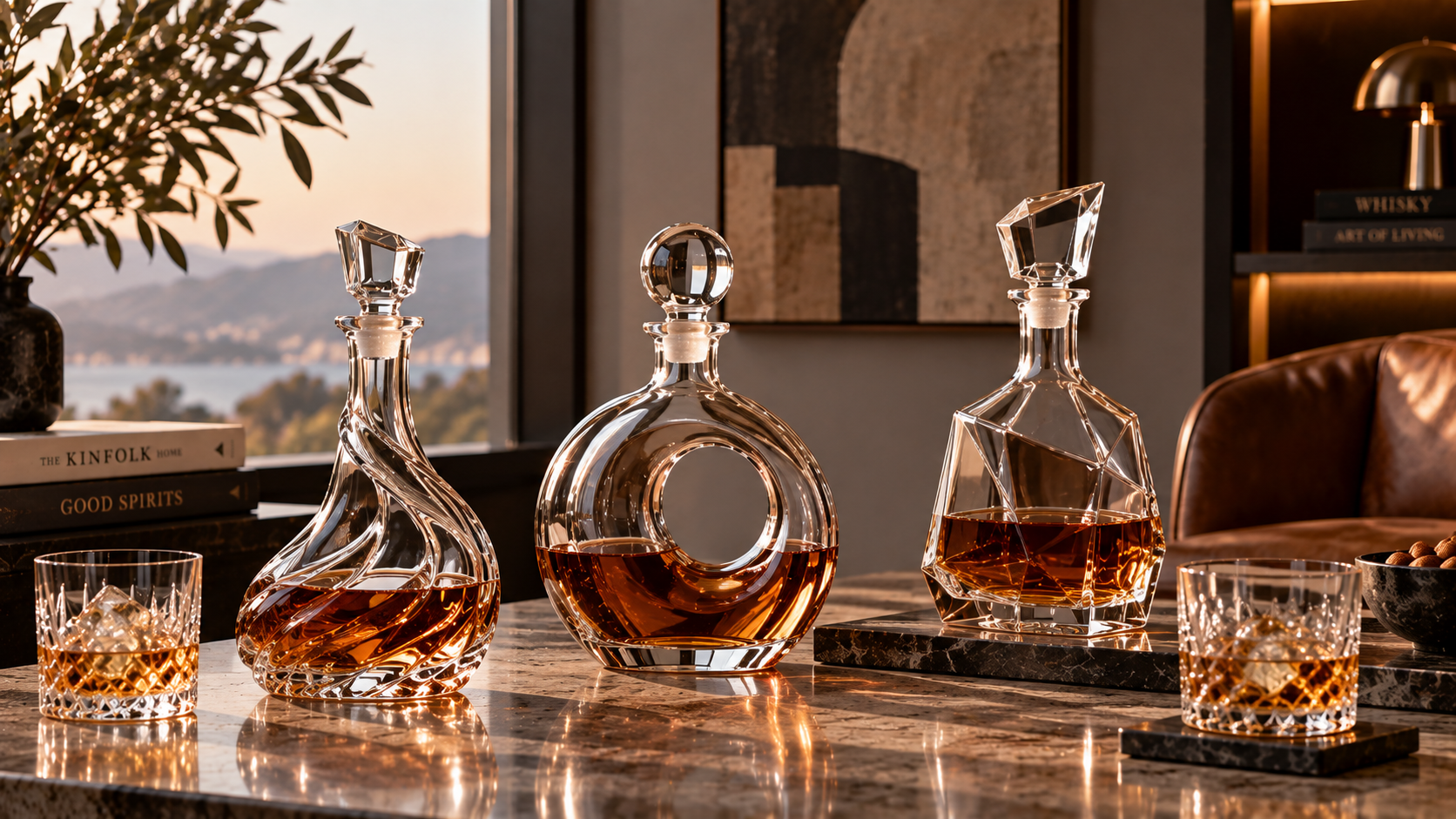 Spirits decanter glassware