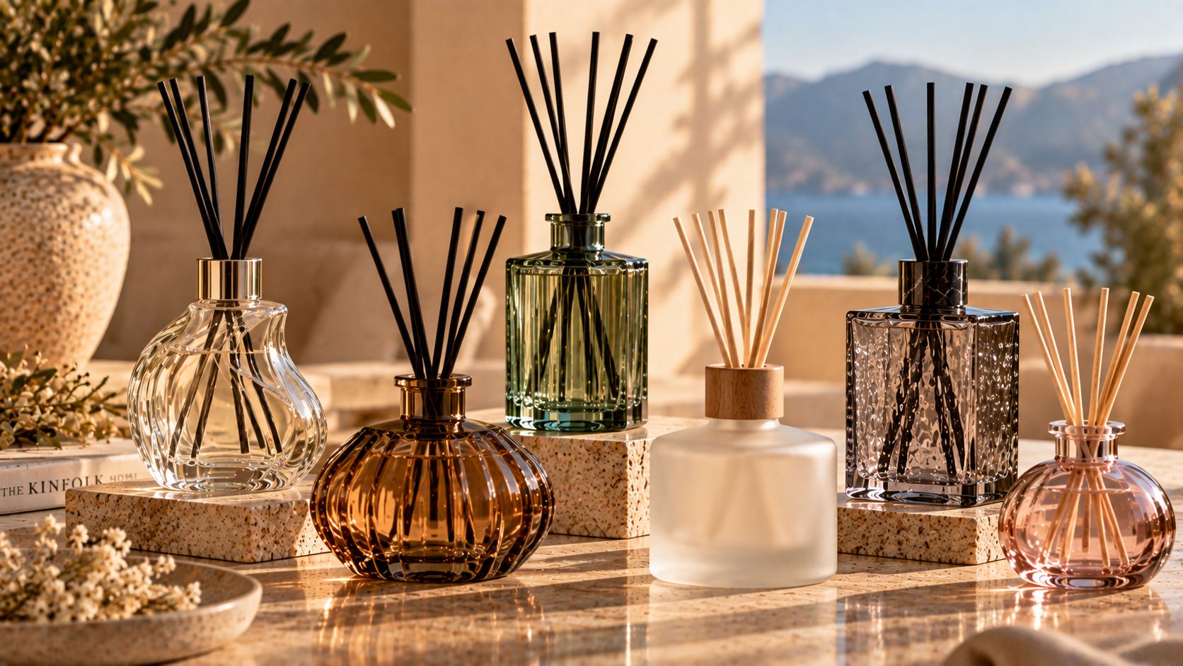 Glass diffuser bottle