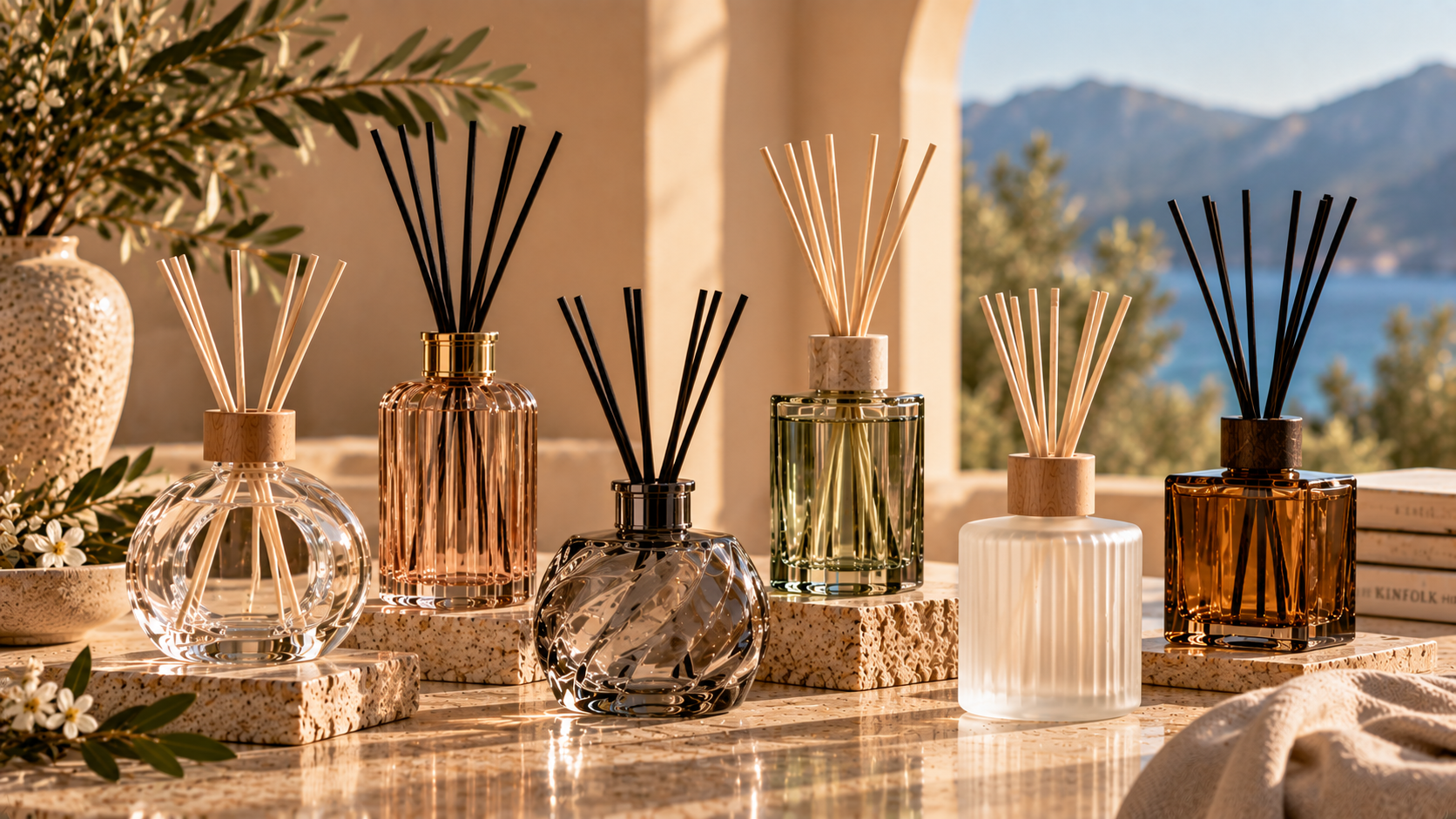 Glass diffuser bottle