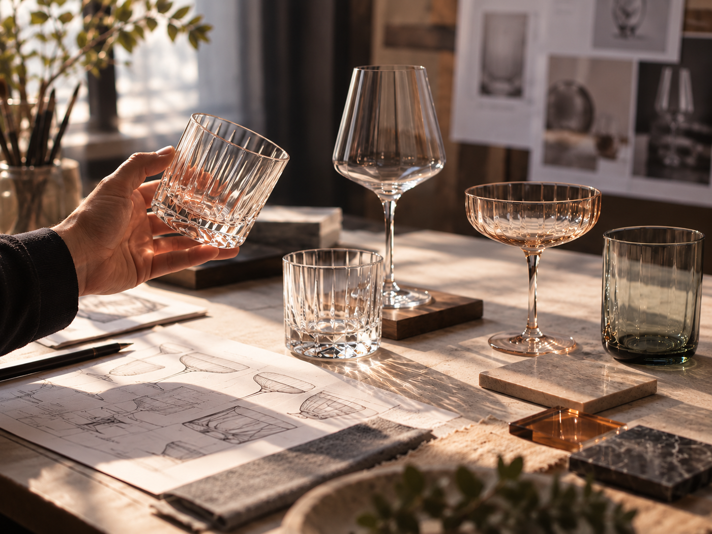 Glassware product development placeholder